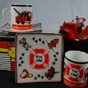 Firechief Tea Set for Boys & Girls by Linde Lane